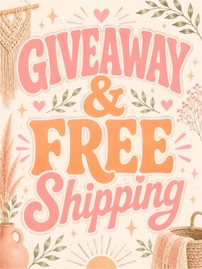 🎉 GIVEAWAY 🎉 + FREE Shipping 🚛